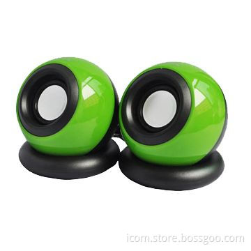 2.0-channel Computer Speaker with USB Power and 3W x 2 Output